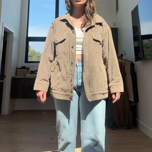 Urban Outfitters Tan Utility Jacket